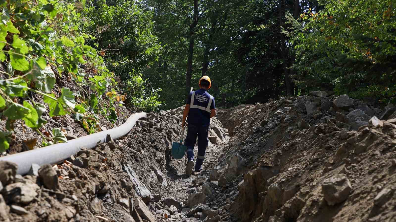 O ilçeye saniyede 50, günde 4 milyon 320 bin litre su takviyesi 