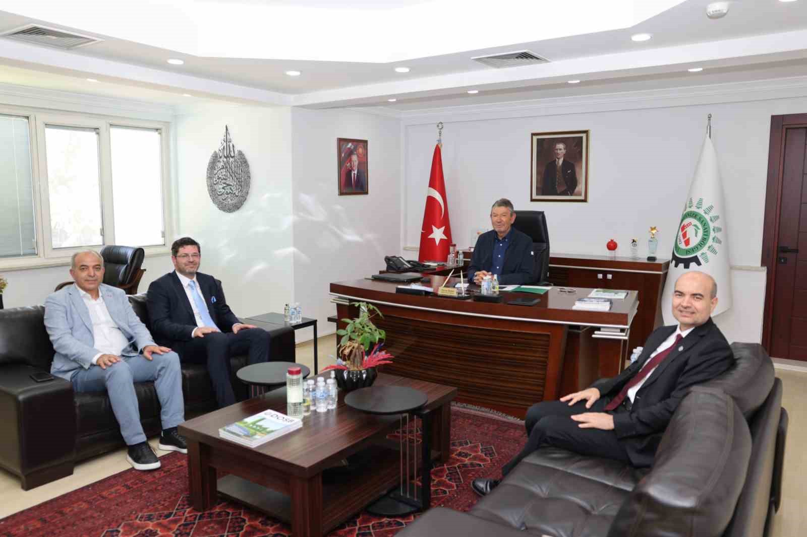 Denizli OSB ve PAÜ ‘Teknopark’ projesi için bir araya geldi 