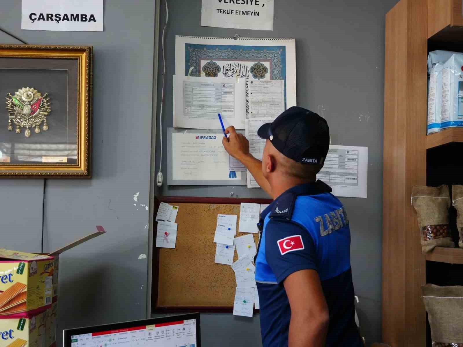 Fındık alım-satımı yapan iş yerleri denetlendi 