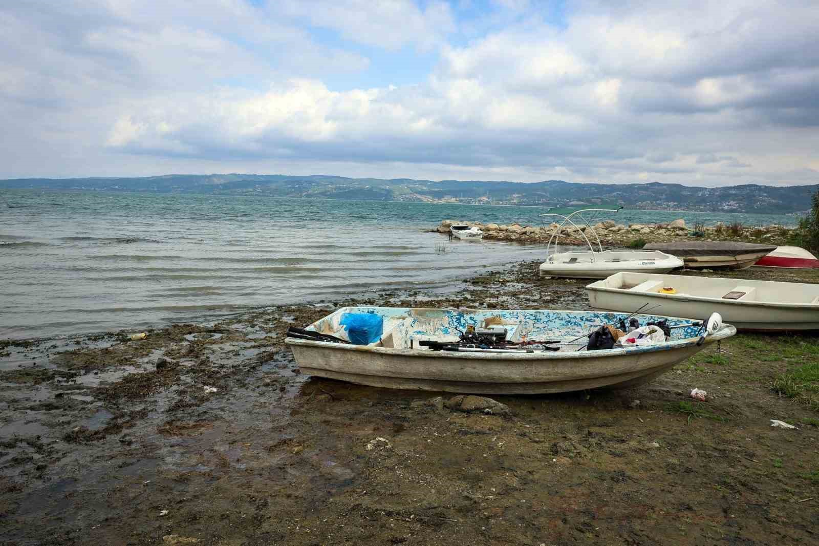 Sapanca Gölü’nde tarihi kuraklık alarmı 