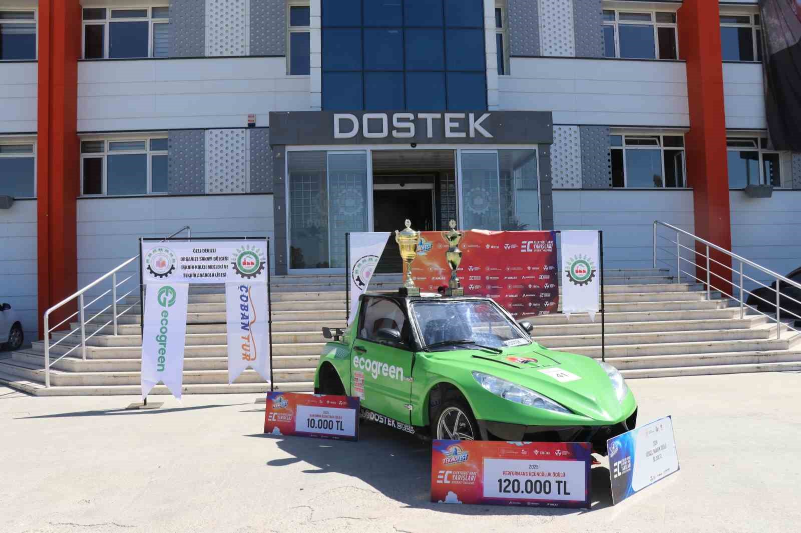Denizli OSB Yönetimi, DOSTEK Kolejinin TEKNOFEST başarısını kutladı 