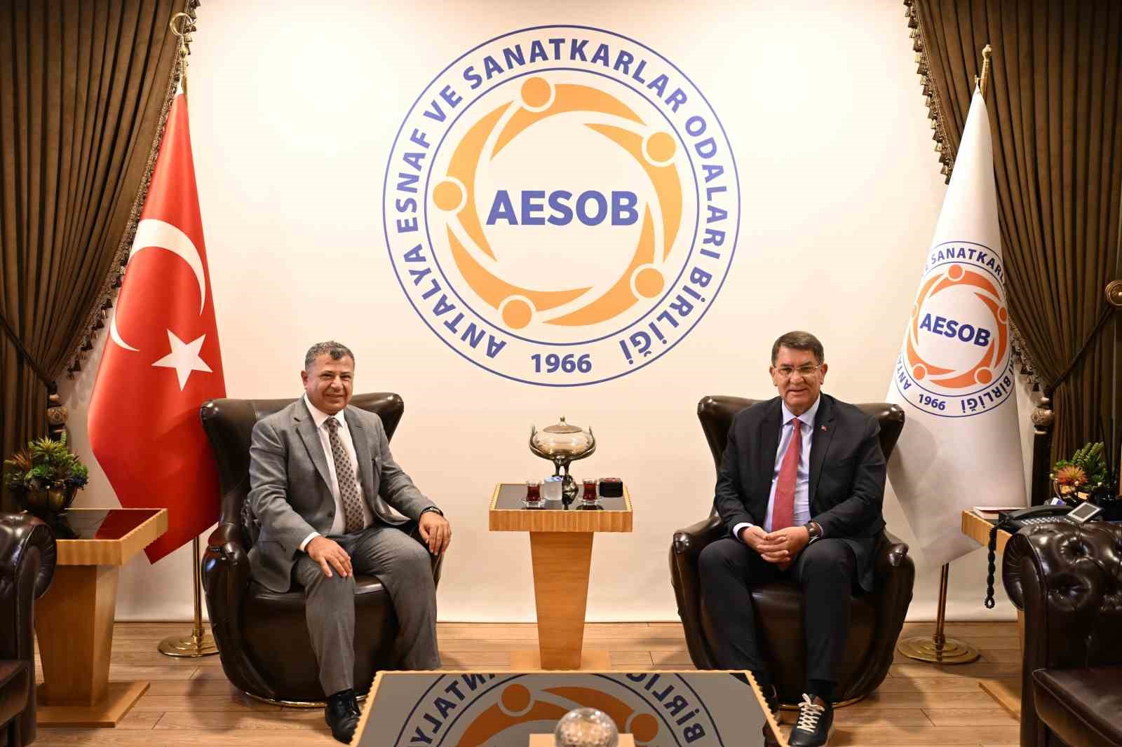 AESOB’da esnaf ve sanatkarların talepleri masaya yatırıldı 