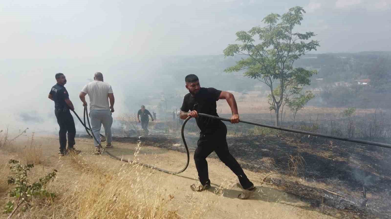 Yangını söndürmek içi devlet-millet seferber oldu 