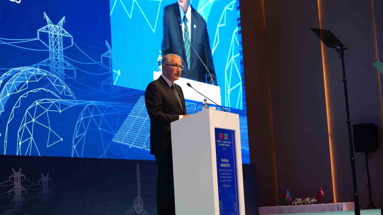 Türkiye-Azerbaycan 4. Enerji Forumu İzmir düzenlendi 