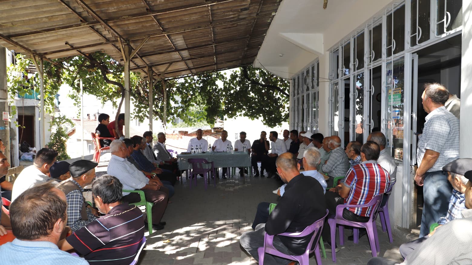 Kaymakam Bayram gazileri ziyaret etti 