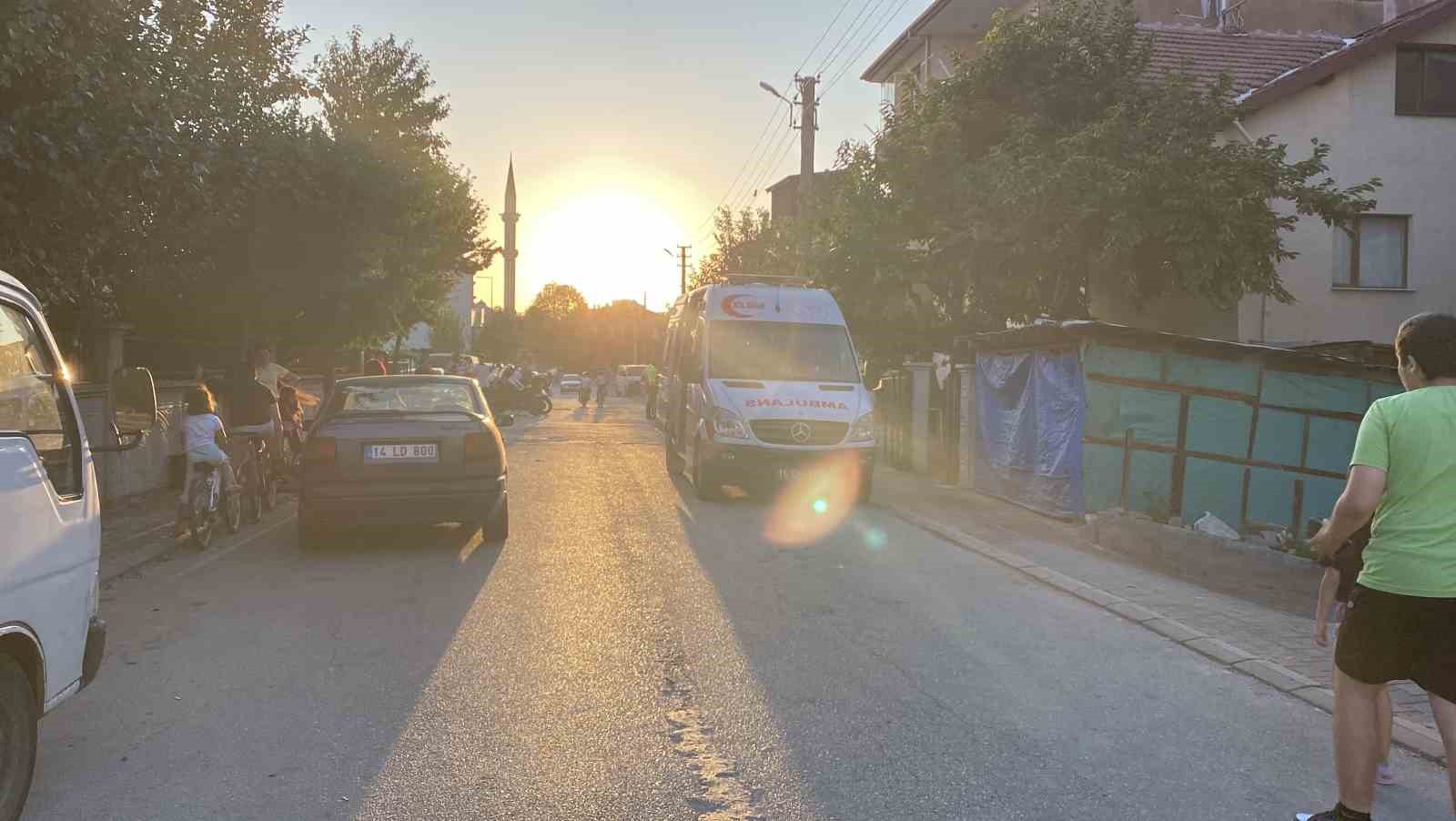 Bolu’da komşular arasında yumruklu kavga: 3 yaralı 