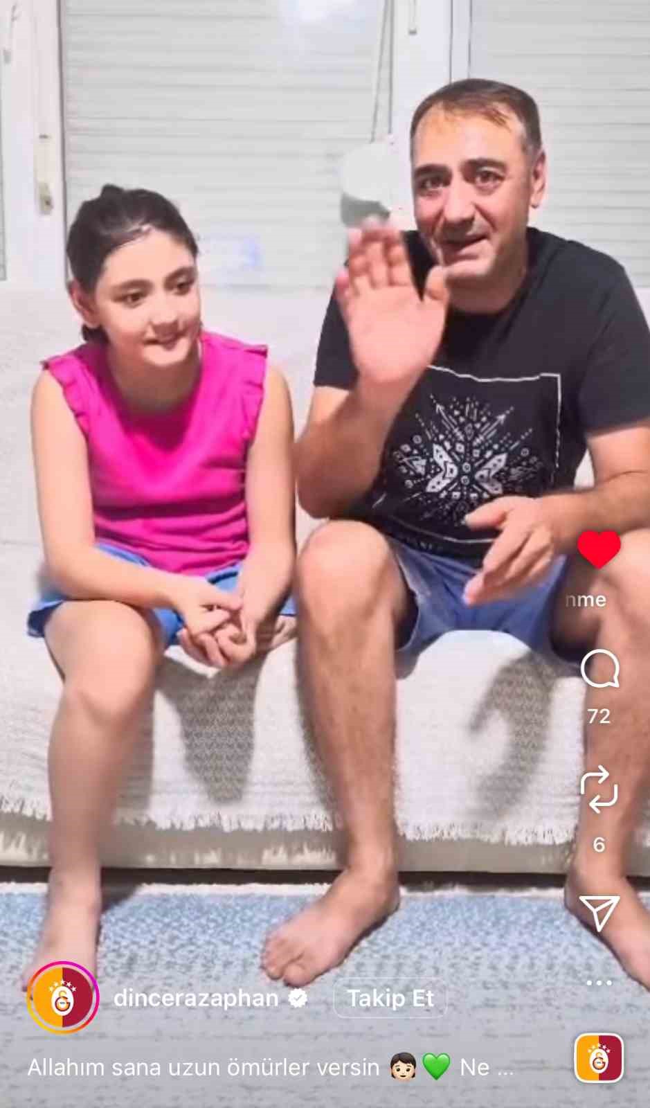 Protez desteği alan Özge’den videolu teşekkür mesajı 