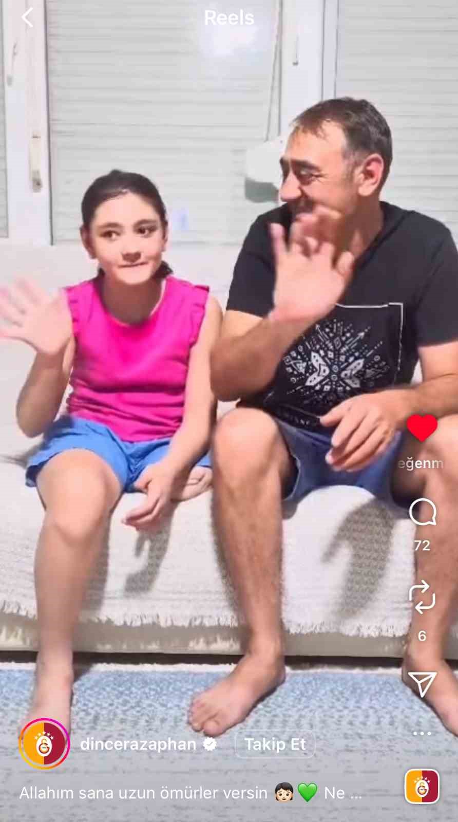 Protez desteği alan Özge’den videolu teşekkür mesajı 