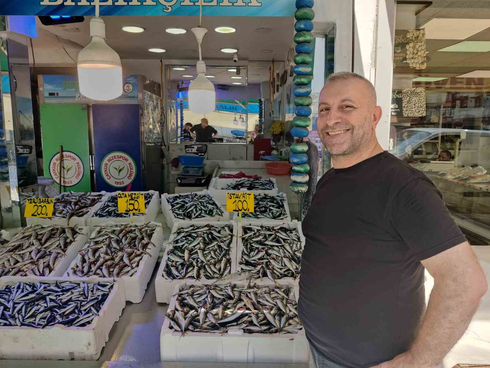 Hamsi Rize’de tezgaha düştü 