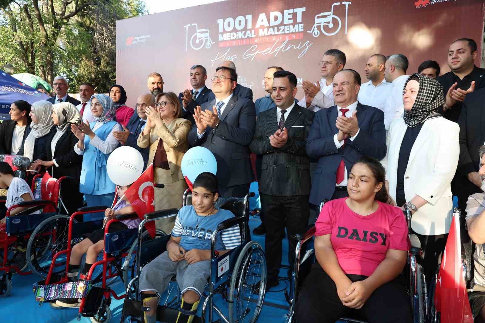 Gaziantep Büyükşehir’den engellilere destek 