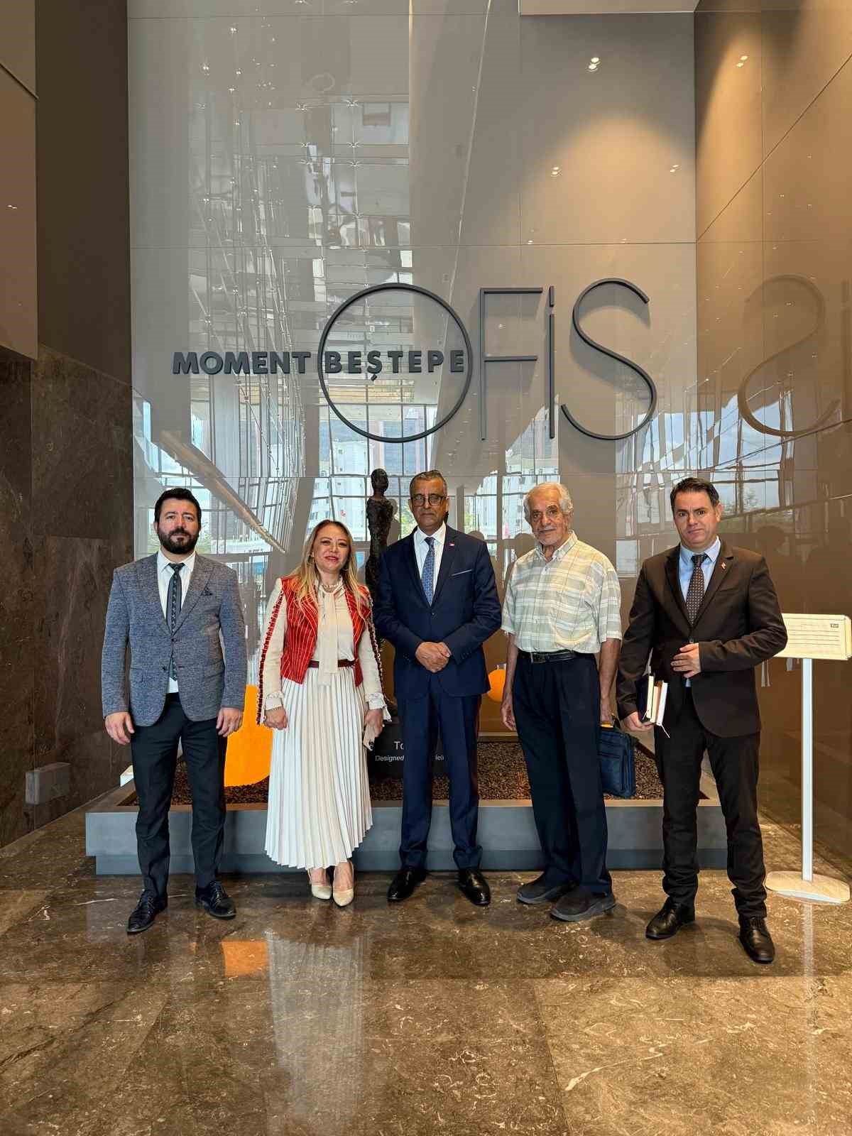 SATKOF Genel Başkanı Prof. Dr. BayTunus Cumhuriyeti Ankara Büyükelçisi Ahmed Ben Sghaier, Sağlık Turizmi ve Ekonomik ortaklıkta yeni ufukları...