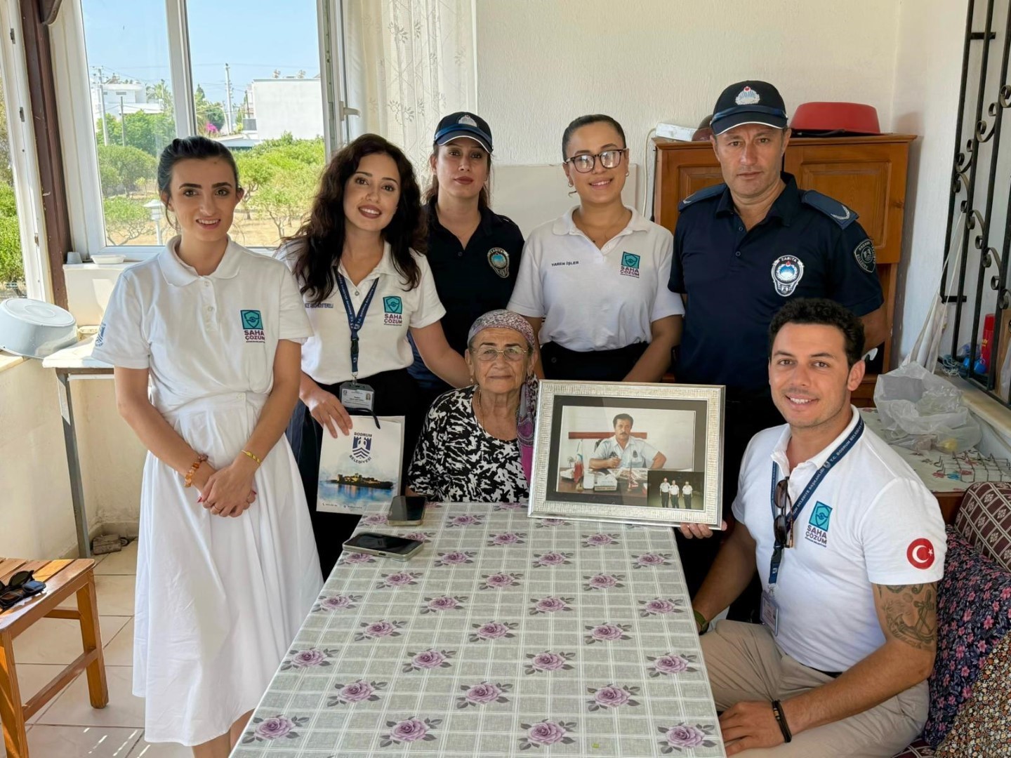 Bodrum Belediyesi, vefat eden zabıta personellerinin ailelerini unutmadı 