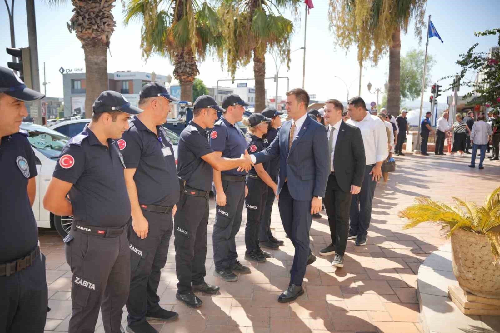 Bodrum Belediyesi, vefat eden zabıta personellerinin ailelerini unutmadı 