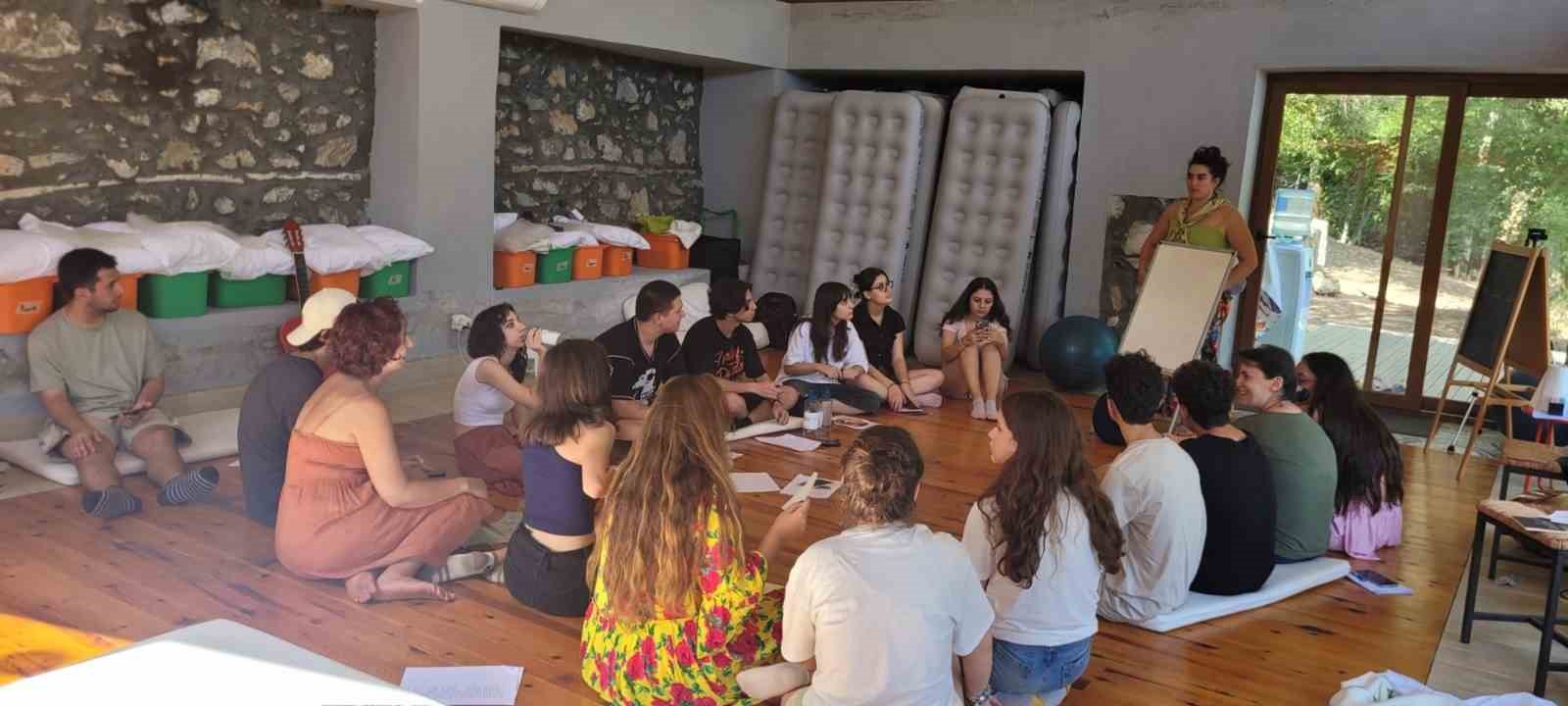 ‘Taş, Ses, Beden Atölyesi’ Muğla’da gerçekleştirildi 
