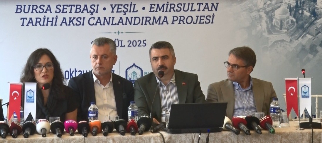 Yıldırım’da tarih yeniden canlanıyor: Setbaşı-Yeşil-Emir Sultan aksı gün yüzüne çıkıyor 