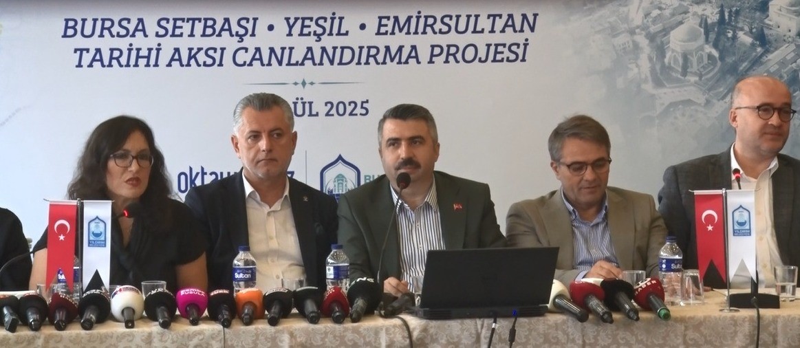 Yıldırım’da tarih yeniden canlanıyor: Setbaşı-Yeşil-Emir Sultan aksı gün yüzüne çıkıyor 