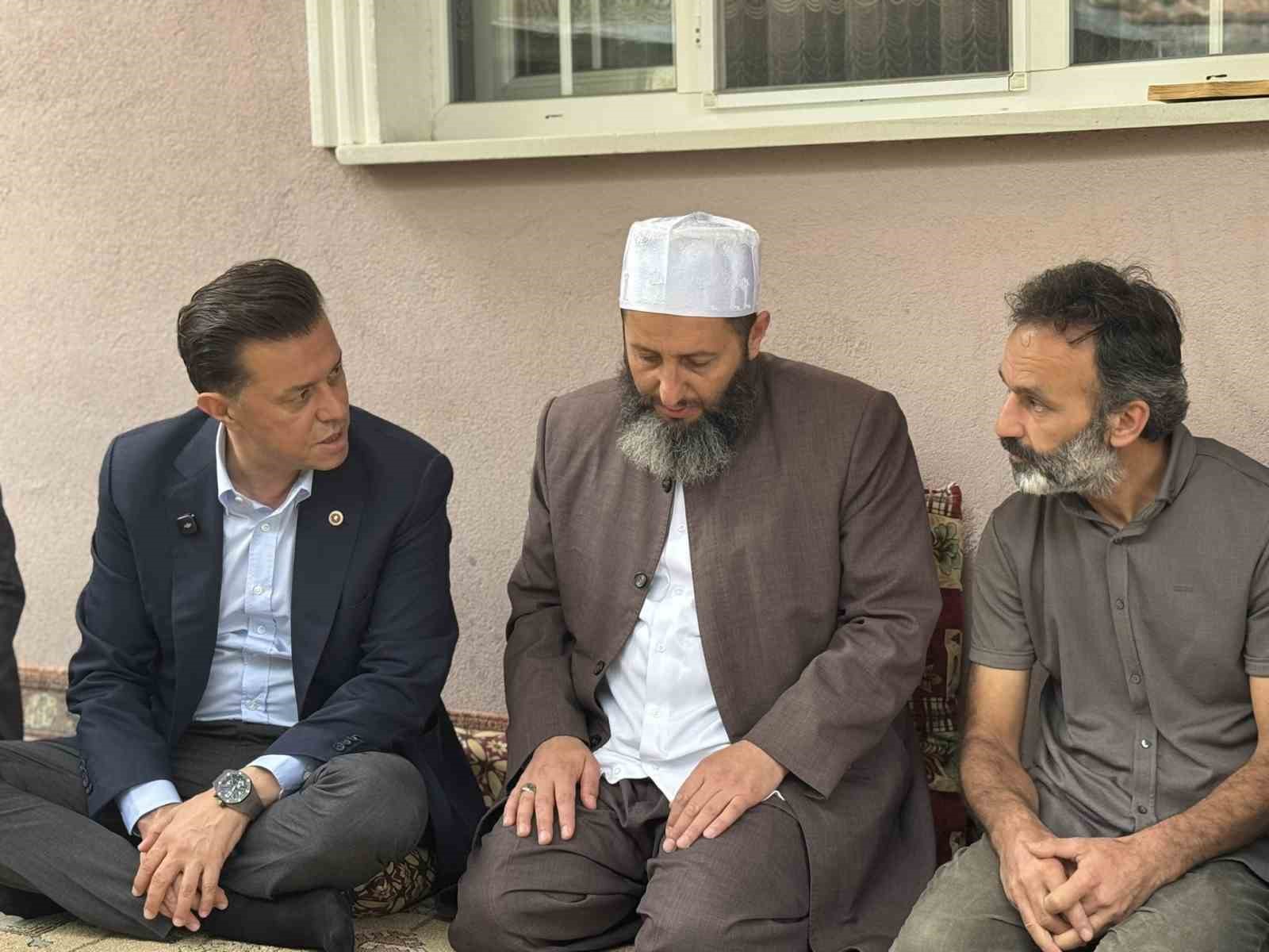 Milletvekili Hatipoğlu’ndan şehit ailesine ziyaret 