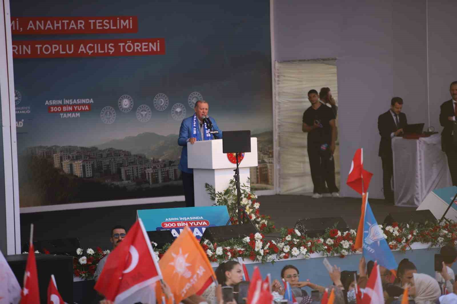 Cumhurbaşkanı Erdoğan: 