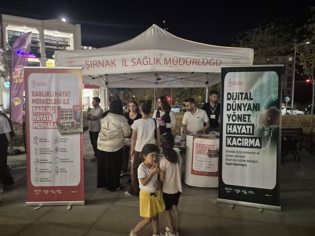 Şırnak’ta sağlıklı hayata merhaba etkinliği 