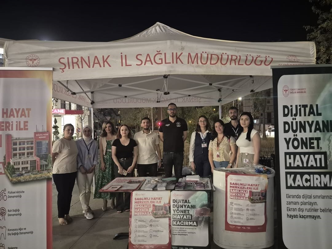 Şırnak’ta sağlıklı hayata merhaba etkinliği 