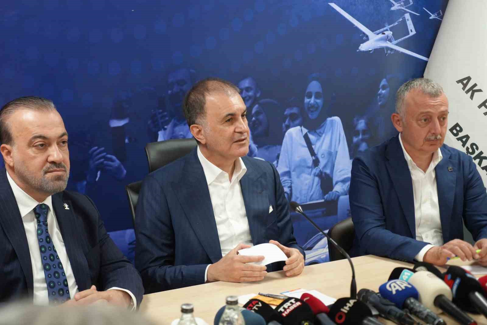 Ömer Çelik’ten CHP’ye: 