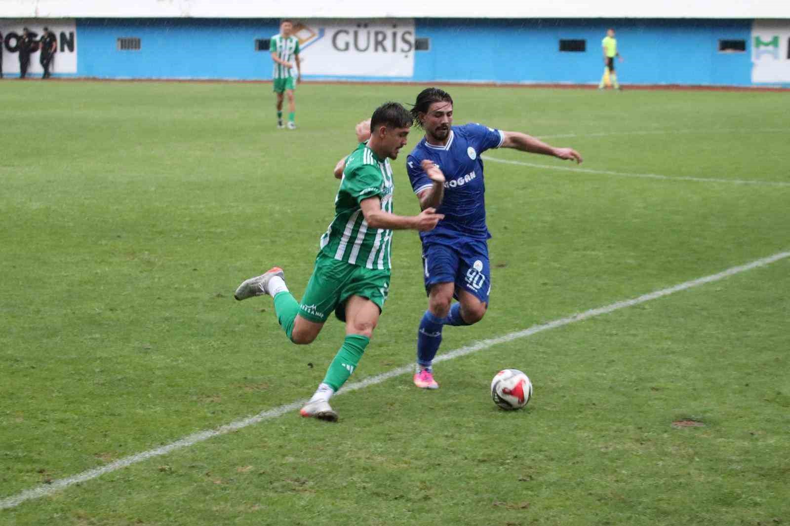 TFF 3. Lig: Pazarspor: 1 - Çayelispor: 1 