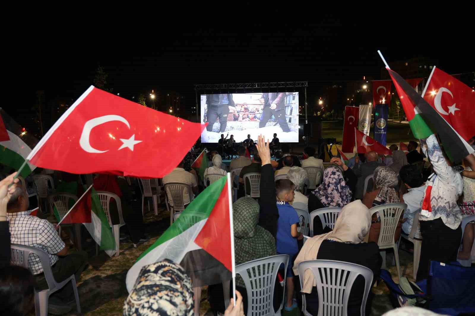 Talas’ta vicdanlar Gazze için buluştu 