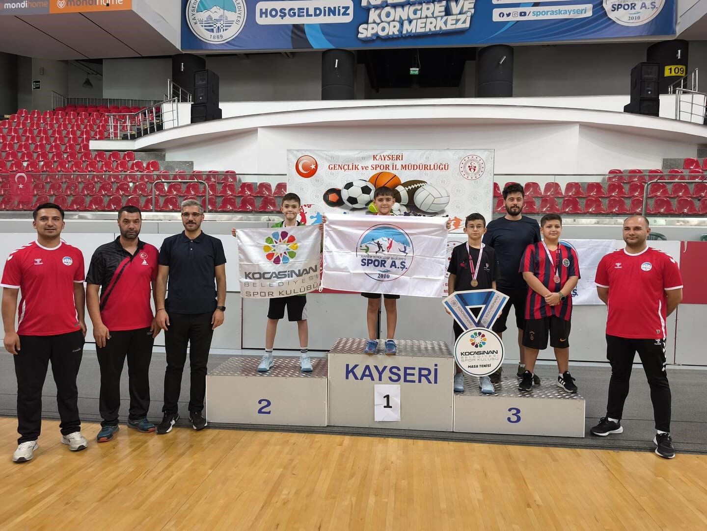 Spor A.Ş.’den Minikler Bölge Takım ve Ferdi Yarışmaları’nda büyük başarı