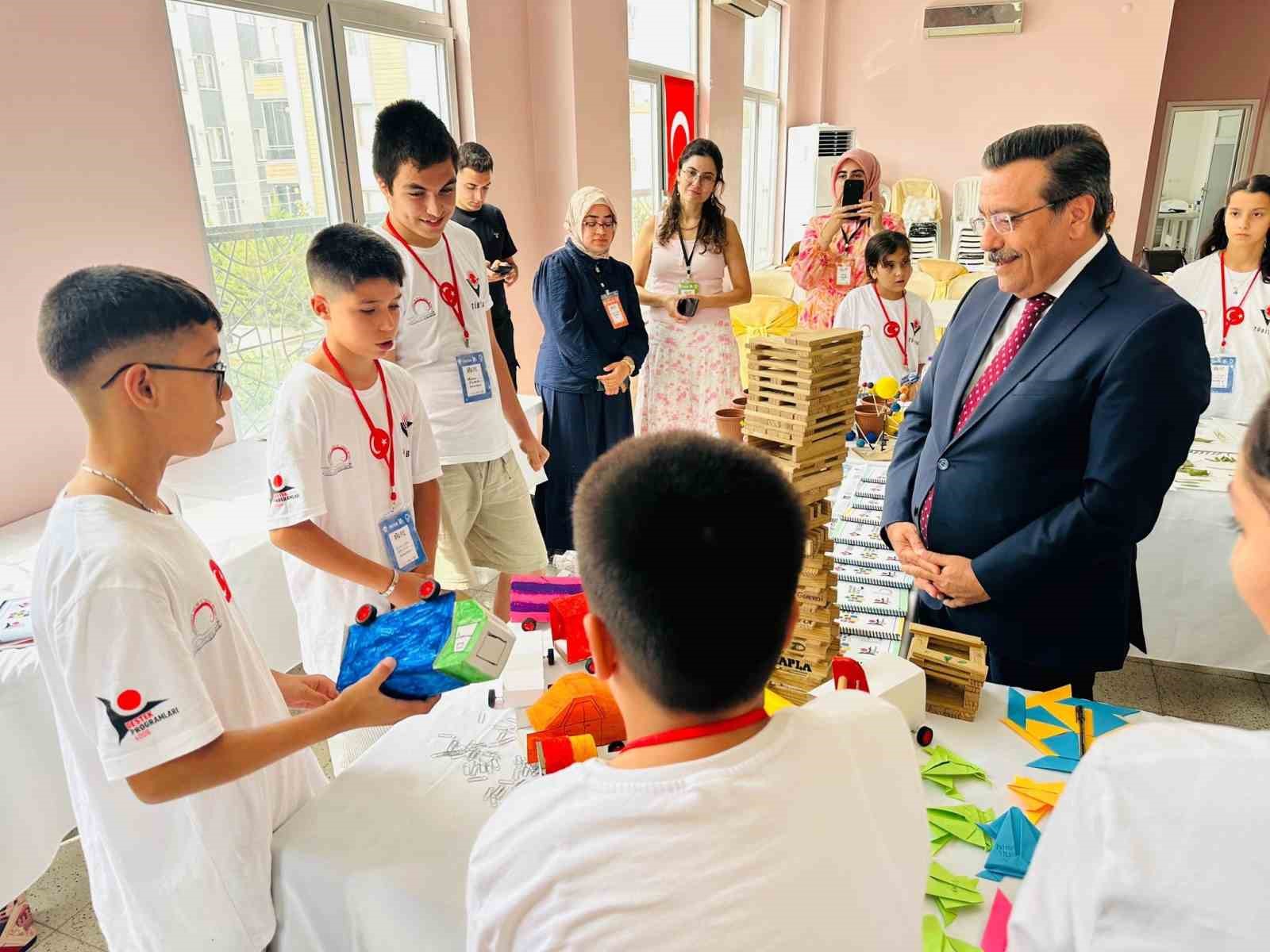 Kaymakam Atilla, TÜBİTAK projesi kapanış törenine katıldı 