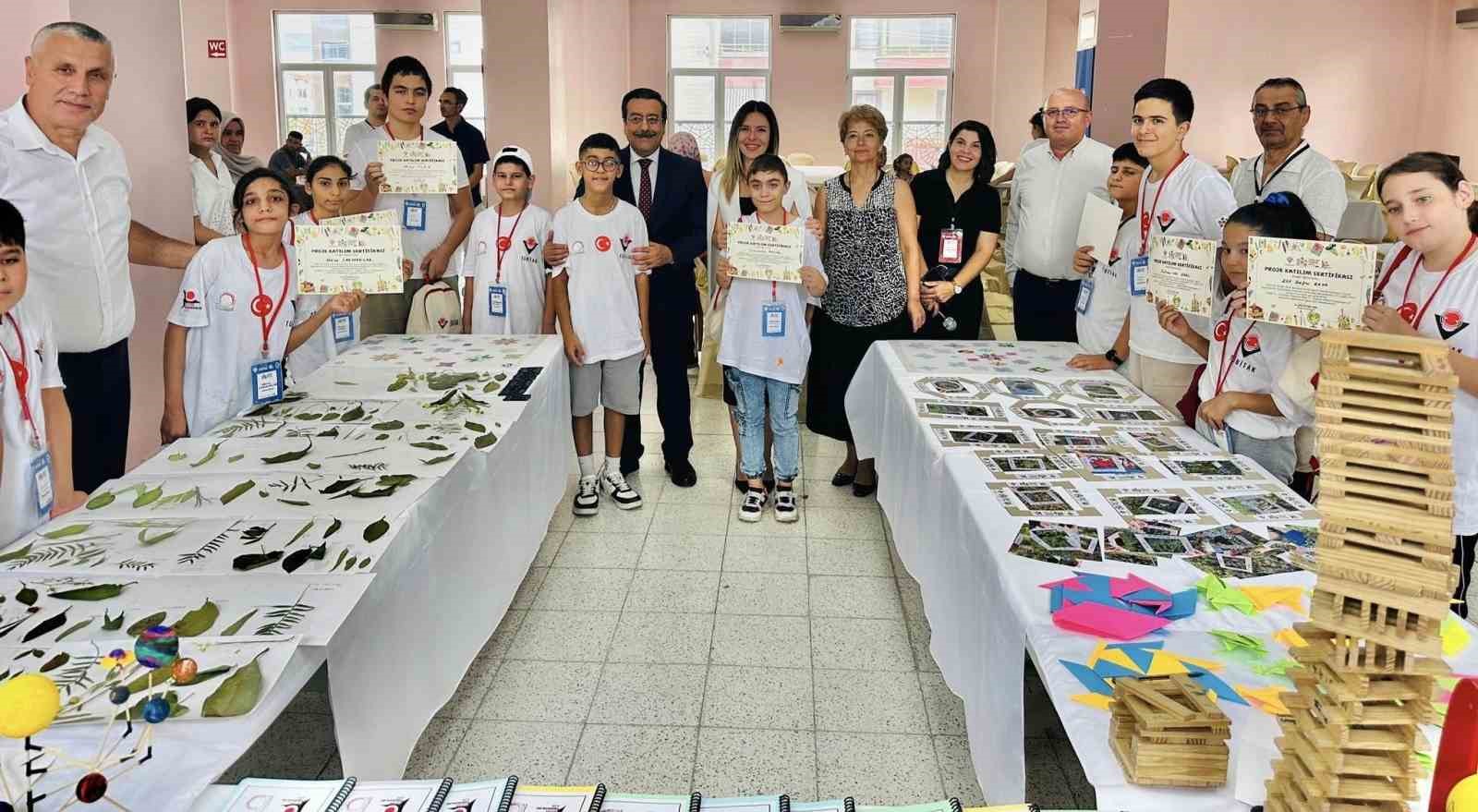 Kaymakam Atilla, TÜBİTAK projesi kapanış törenine katıldı 