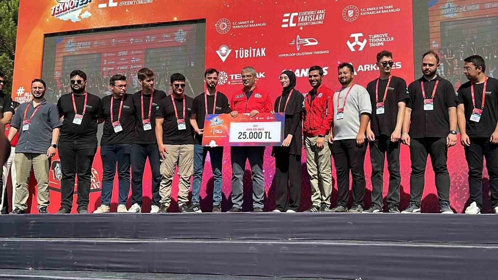 Karabük Üniversitesi öğrencilerinin TEKNOFEST başarısı 