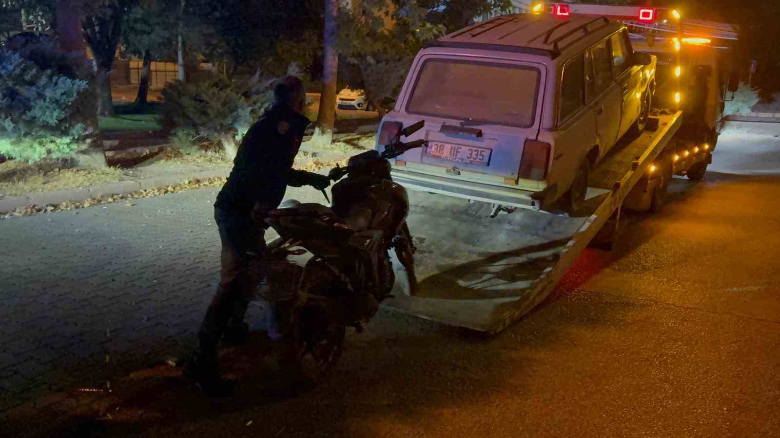 Polisten kaçan motosikletli kaza yapmış halde bulundu 