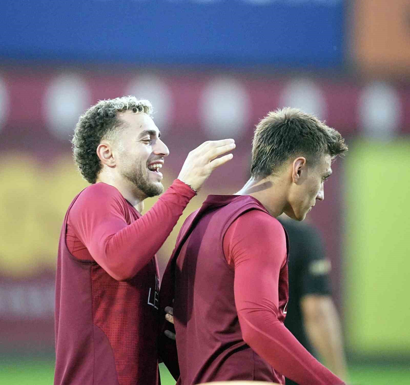 Galatasaray, Eyüpspor maçının hazırlıklarını sürdürdü 