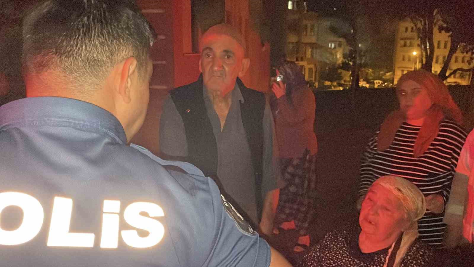 Karaman’da alev topuna dönen piknik tüpü korkuttu 