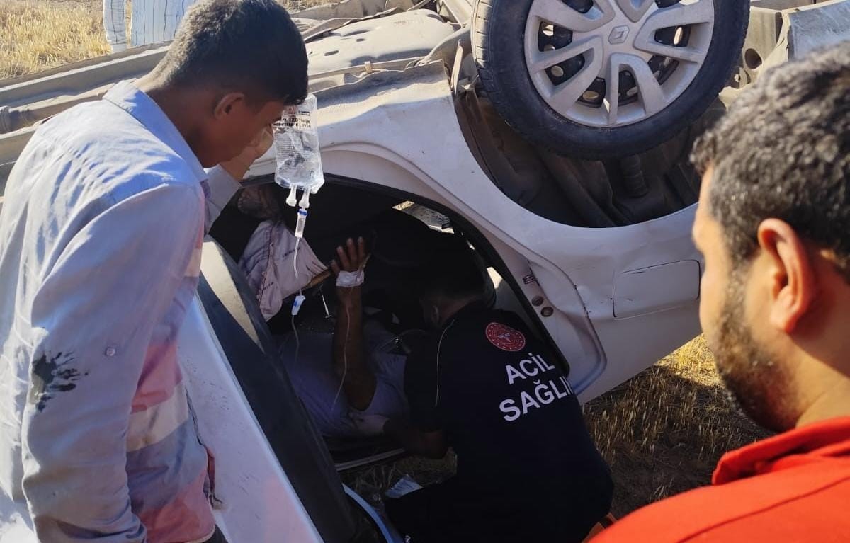 Şanlıurfa’da otomobiller çarpıştı: 4 yaralı 