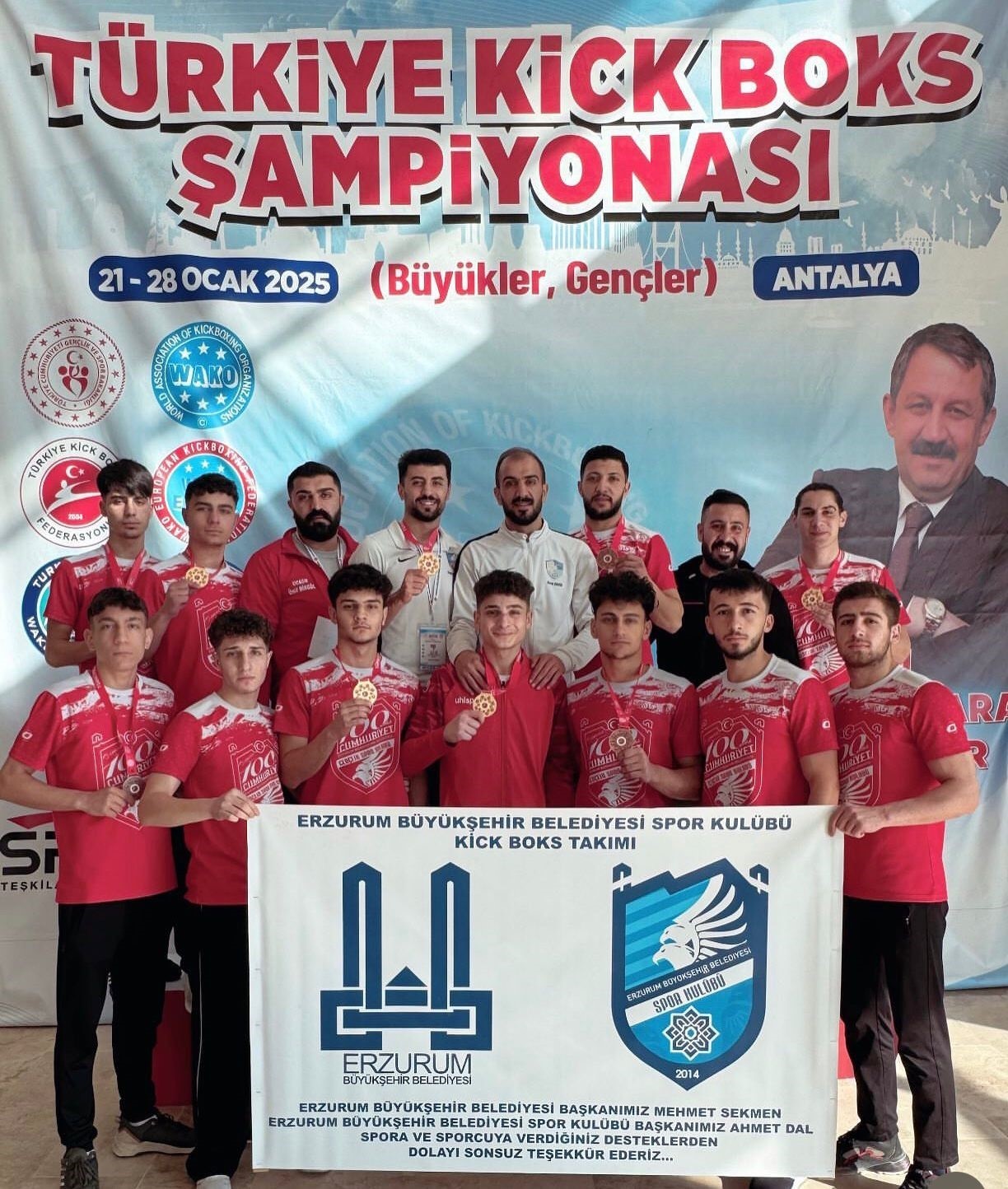 Avrupa şampiyonası İtalya’ya uçtular 
