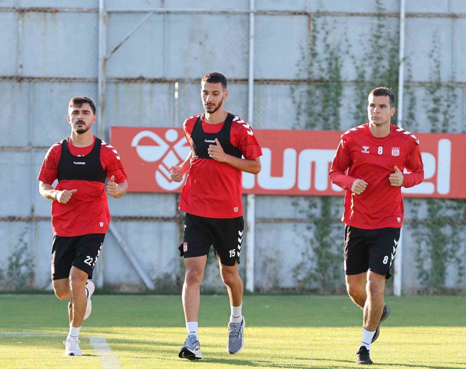 Sivasspor’da Sarıyer hazırlıkları devam ediyor 