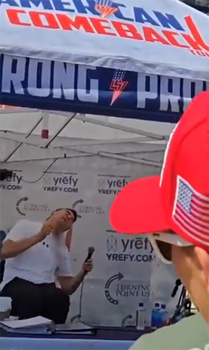 ABD’de üniversitede konuşma yapan aktivist Charlie Kirk’e silahlı saldırı 