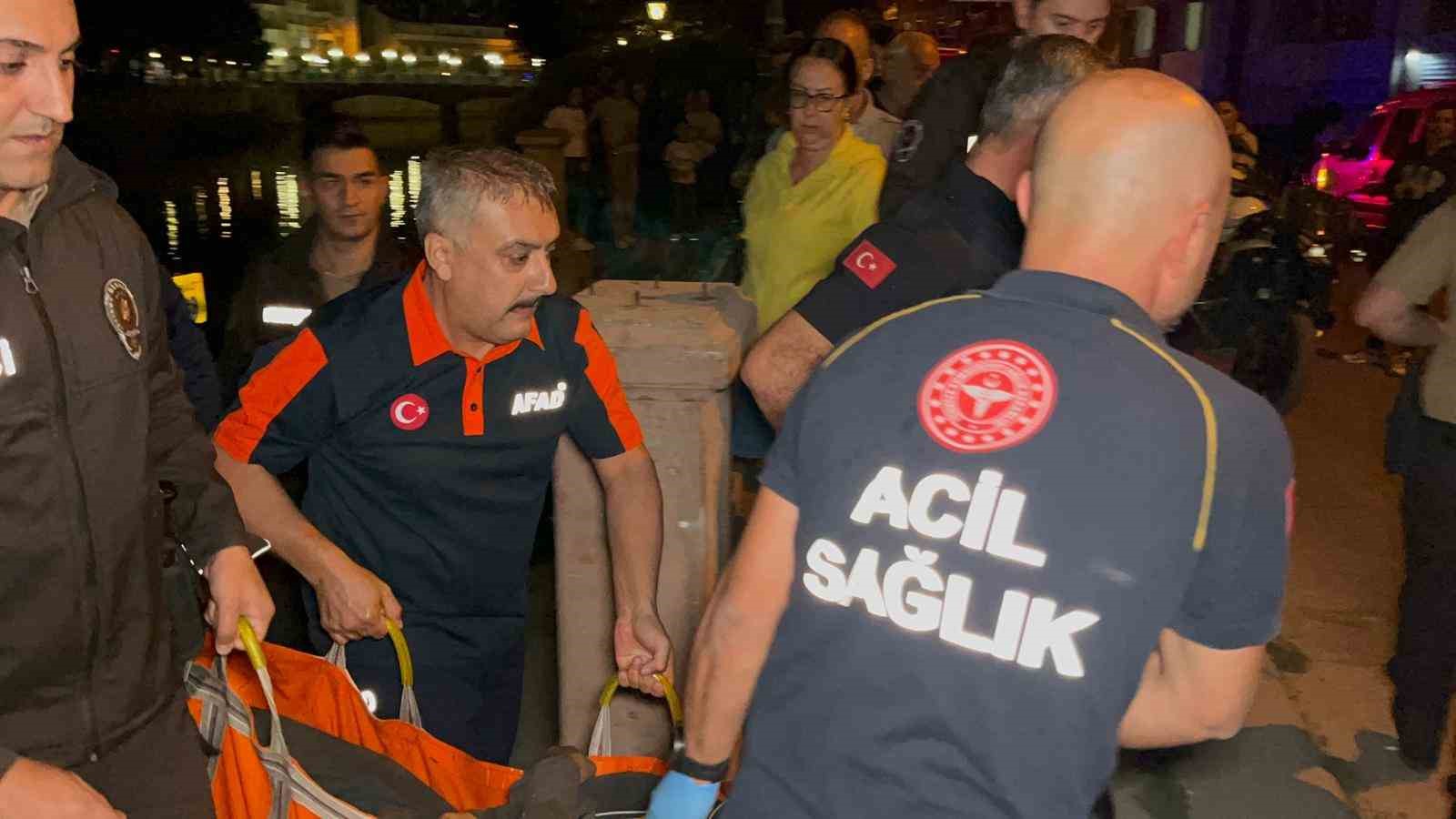 Porsuk Çayı’na düşen genç ağır yaralandı 