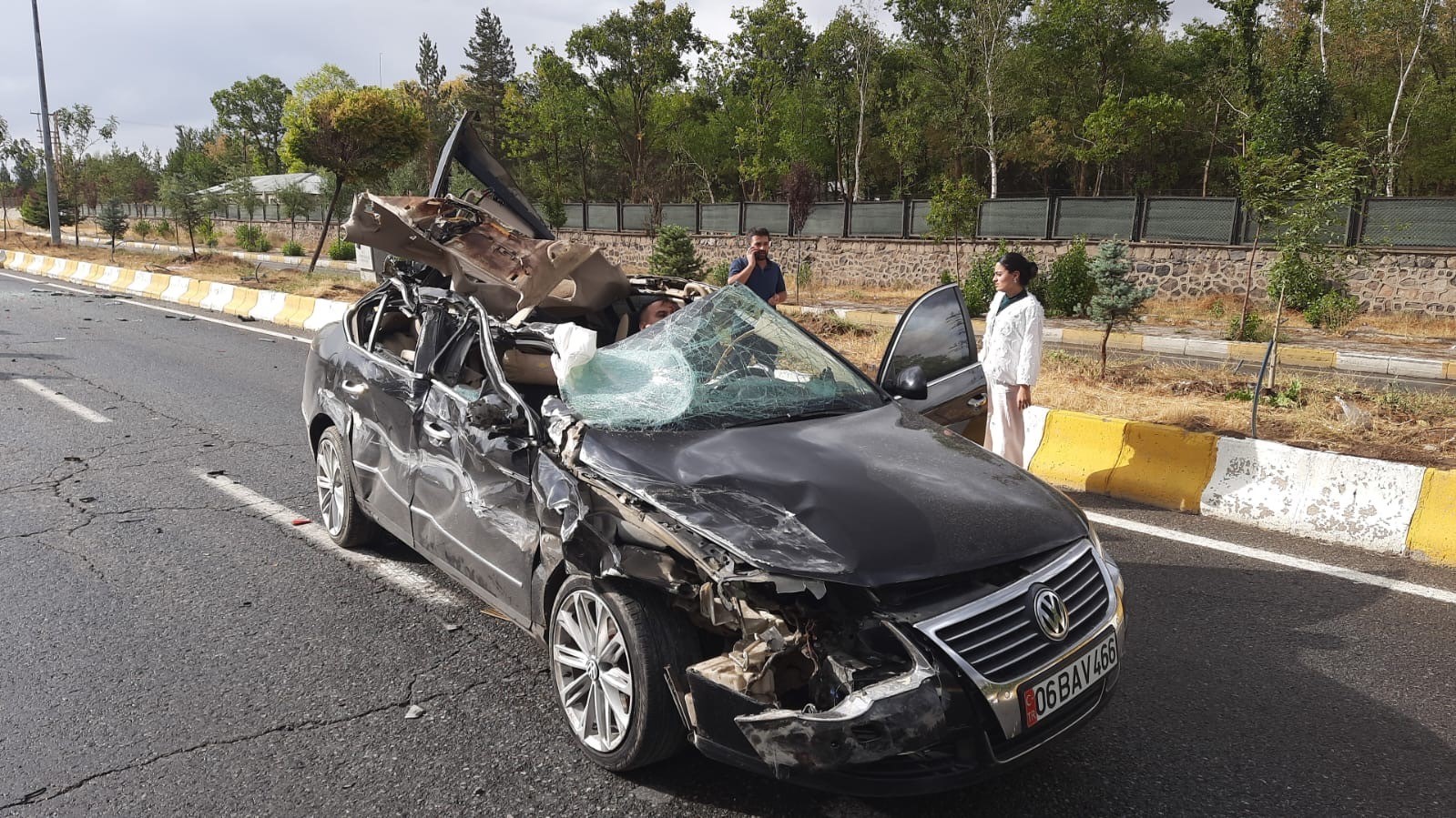 Patnos’ta trafik kazası, 1 yaralı 