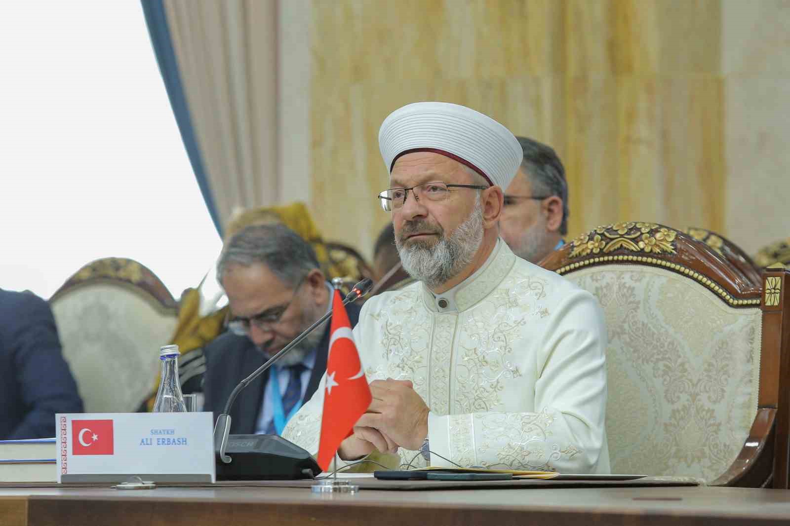 Diyanet İşleri Başkanı Erbaş Kırgızistan’da 