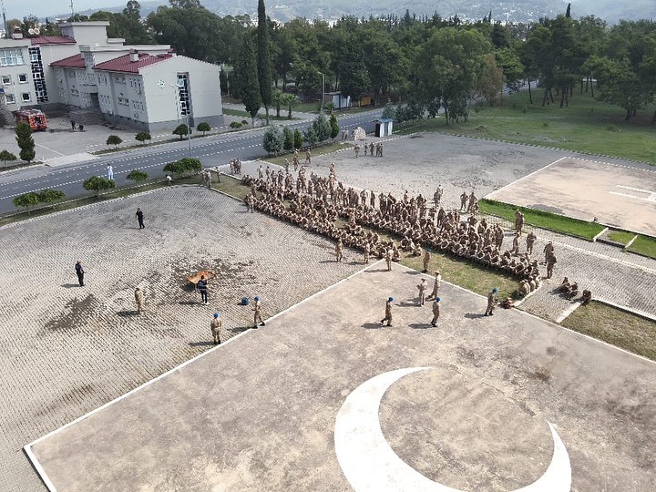Hatay’da itfaiyeden Mehmetçiğe yangın eğitimi 