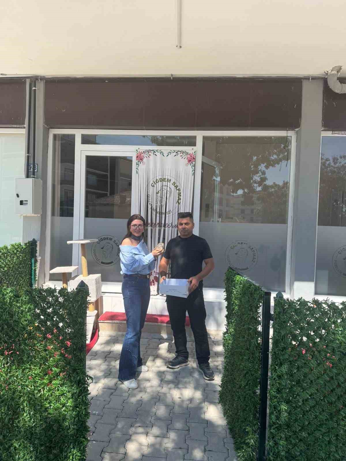 Karapınar’da bulunan yaralı baykuş koruma altına alındı 