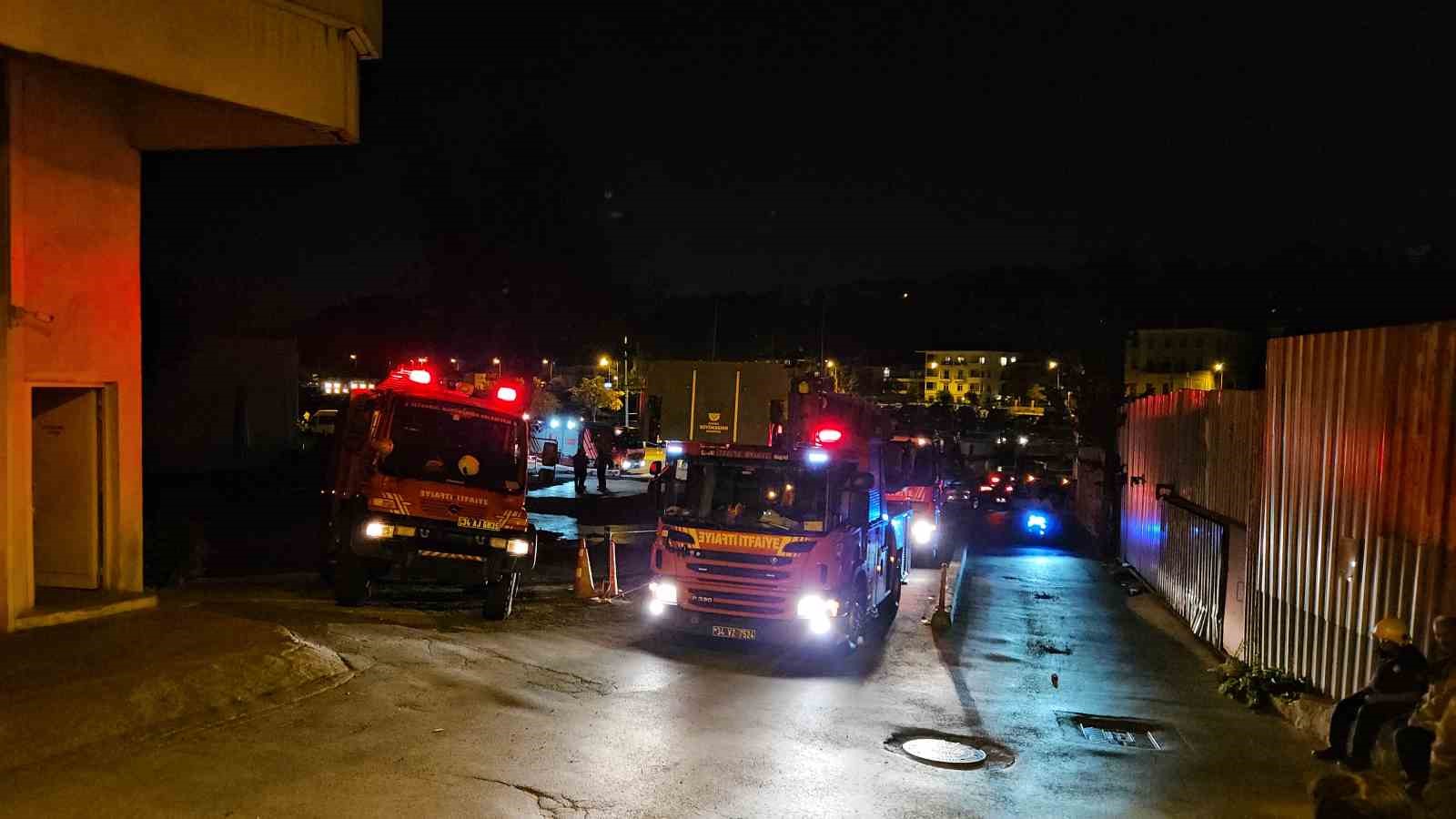Sarıyer’de otelde korkutan yangın 