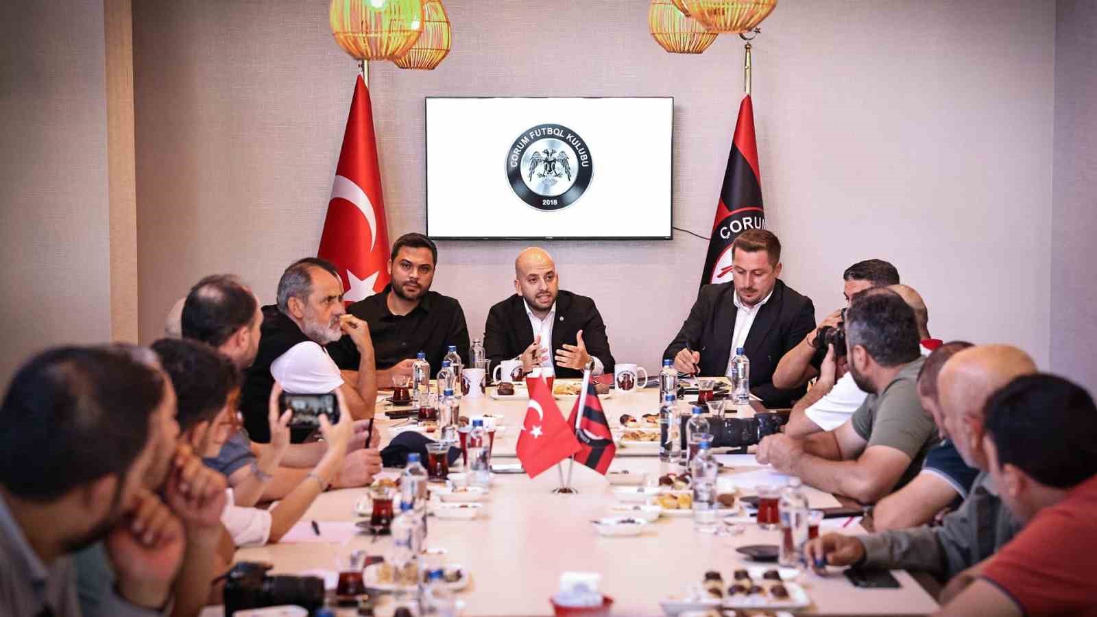 Çorum FK Başkanı Korkmazoğlu: 