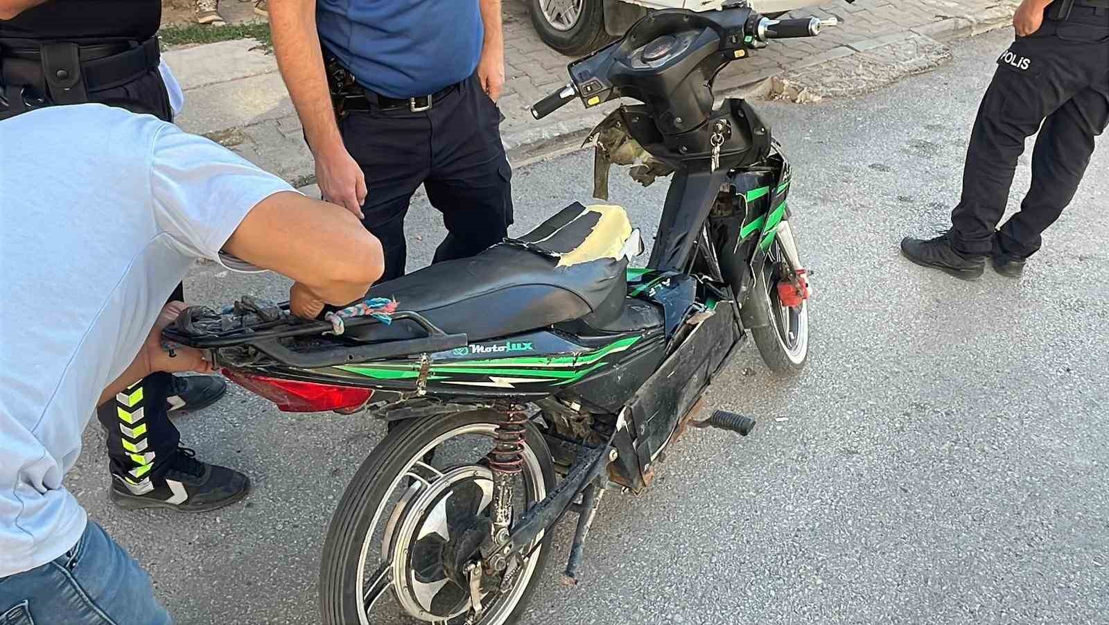 Bisikletle çay servisi yapan garson ölümden döndü 